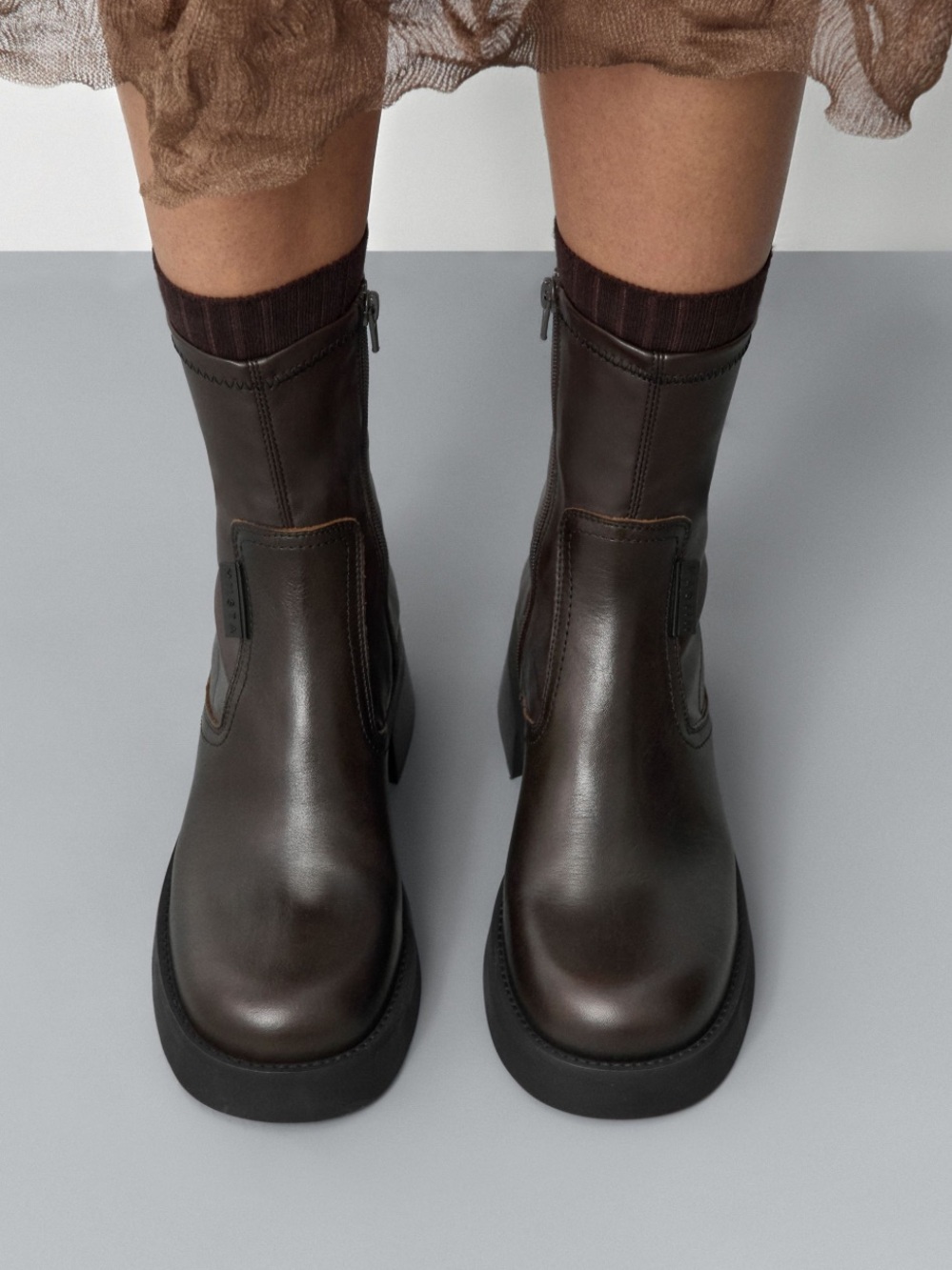 NWT MIISTA Oliana Boots in Brown — EU 39 / US 8.5–9 - Picture 4 of 14